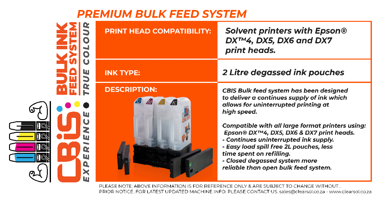 CBIS BULK FEED SYSTEM
